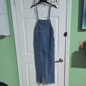 Forever 21 Light Blue Denim Jumpsuit